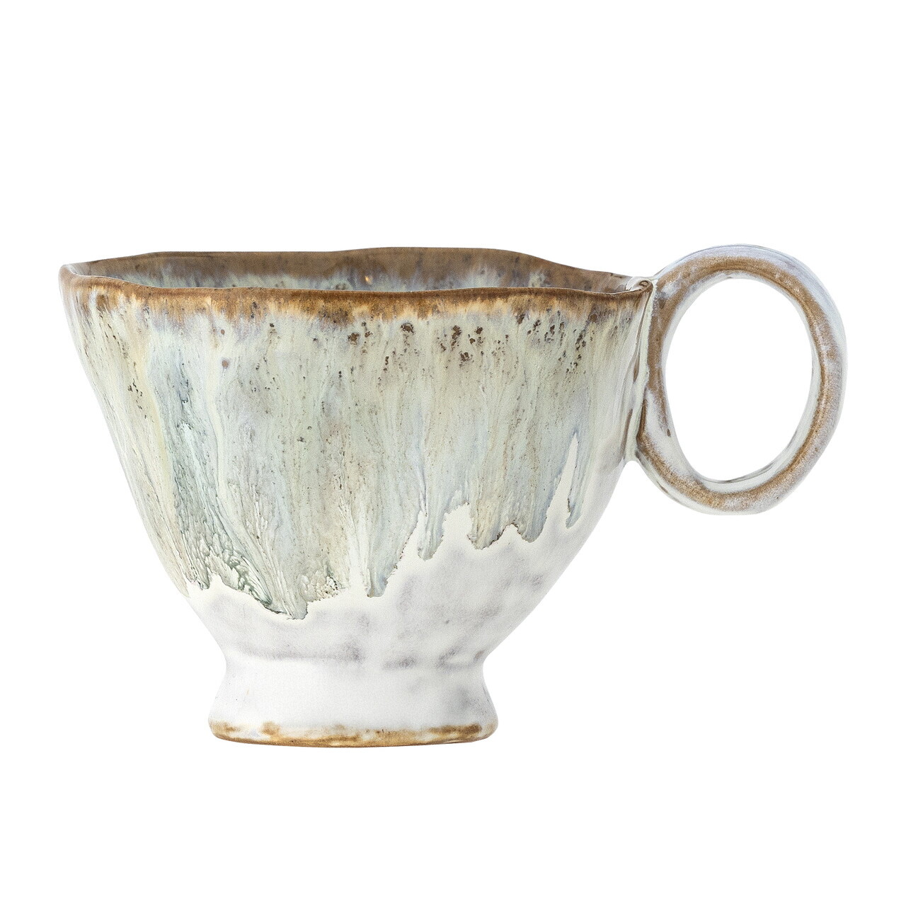 Ceasca, Bloomingville, Imogen v3, 8.5x7 cm, 175 ml, ceramica, multicolor - imagine 6